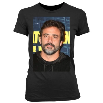 Jeffrey Dean Morgan Women's Junior Cut Crewneck T-Shirt