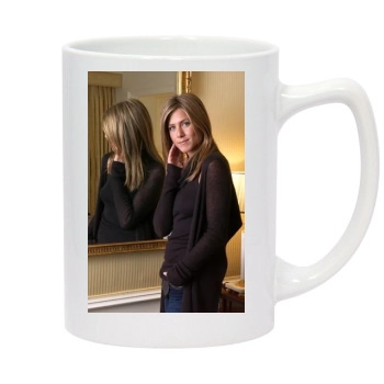 Jennifer Aniston 14oz White Statesman Mug