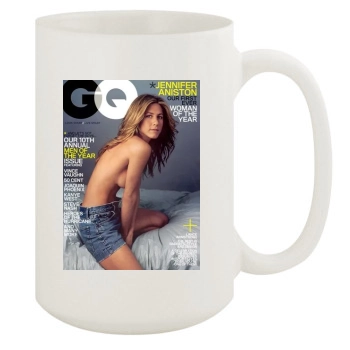 Jennifer Aniston 15oz White Mug