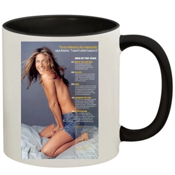 Jennifer Aniston 11oz Colored Inner & Handle Mug