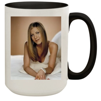 Jennifer Aniston 15oz Colored Inner & Handle Mug