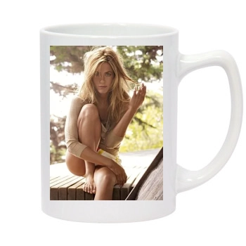 Jennifer Aniston 14oz White Statesman Mug