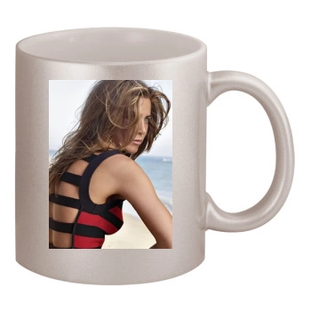 Jennifer Aniston 11oz Metallic Silver Mug