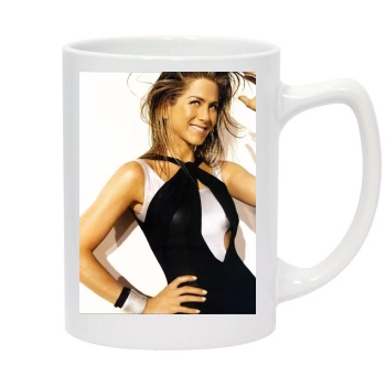 Jennifer Aniston 14oz White Statesman Mug