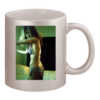 Jennifer Aniston 11oz Metallic Silver Mug