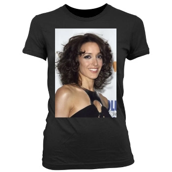 Jennifer Beals Women's Junior Cut Crewneck T-Shirt