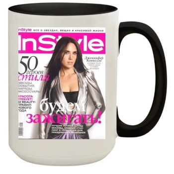 Jennifer Connelly 15oz Colored Inner & Handle Mug