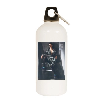 Jennifer Connelly White Water Bottle With Carabiner