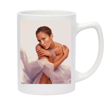 Jennifer Lopez 14oz White Statesman Mug