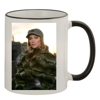 Jennifer Lopez 11oz Colored Rim & Handle Mug