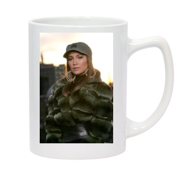 Jennifer Lopez 14oz White Statesman Mug