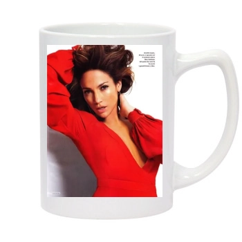 Jennifer Lopez 14oz White Statesman Mug