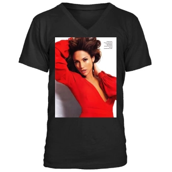 Jennifer Lopez Men's V-Neck T-Shirt