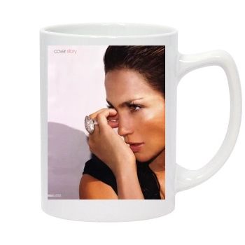 Jennifer Lopez 14oz White Statesman Mug