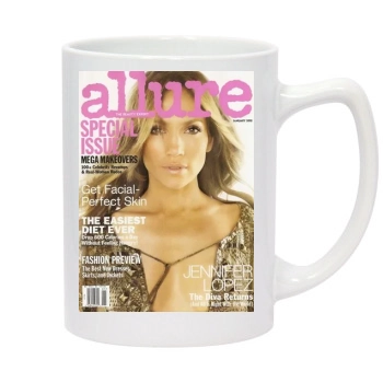 Jennifer Lopez 14oz White Statesman Mug