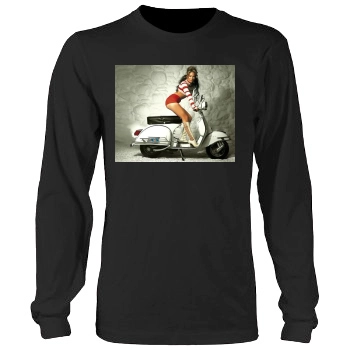 Jennifer Lopez Men's Heavy Long Sleeve TShirt