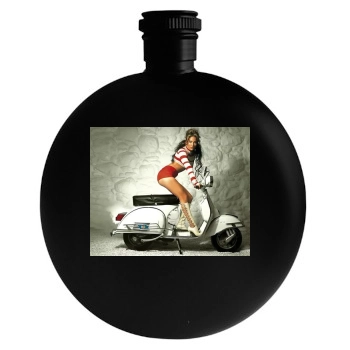 Jennifer Lopez Round Flask