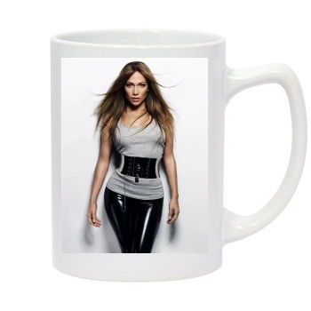 Jennifer Lopez 14oz White Statesman Mug