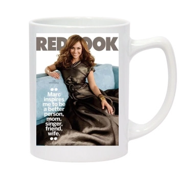 Jennifer Lopez 14oz White Statesman Mug