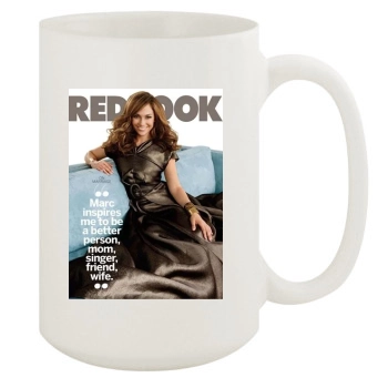 Jennifer Lopez 15oz White Mug