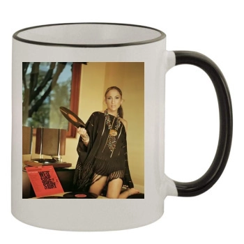 Jennifer Lopez 11oz Colored Rim & Handle Mug