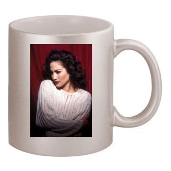 Jennifer Lopez 11oz Metallic Silver Mug