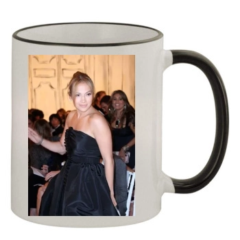 Jennifer Lopez 11oz Colored Rim & Handle Mug