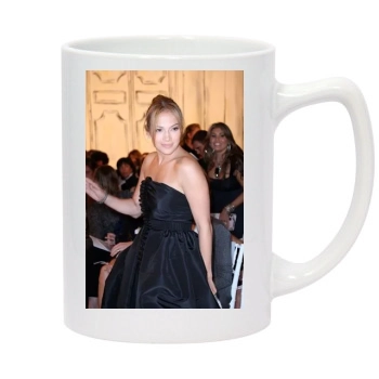 Jennifer Lopez 14oz White Statesman Mug