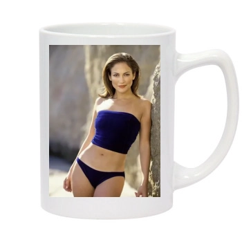 Jennifer Lopez 14oz White Statesman Mug