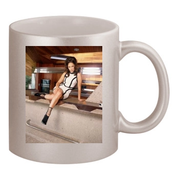 Jennifer Lopez 11oz Metallic Silver Mug