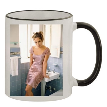 Jennifer Lopez 11oz Colored Rim & Handle Mug