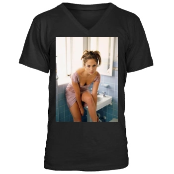 Jennifer Lopez Men's V-Neck T-Shirt