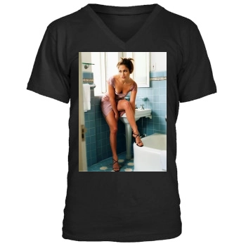 Jennifer Lopez Men's V-Neck T-Shirt