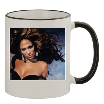 Jennifer Lopez 11oz Colored Rim & Handle Mug