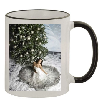 Jennifer Lopez 11oz Colored Rim & Handle Mug