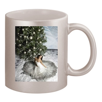 Jennifer Lopez 11oz Metallic Silver Mug