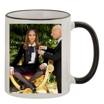 Jennifer Lopez 11oz Colored Rim & Handle Mug