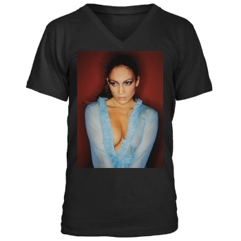 Jennifer Lopez Men's V-Neck T-Shirt