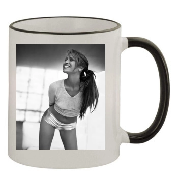 Jennifer Lopez 11oz Colored Rim & Handle Mug