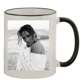 Jennifer Lopez 11oz Colored Rim & Handle Mug