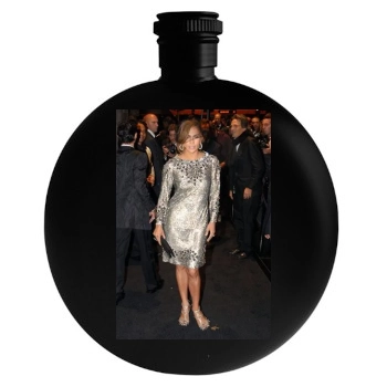 Jennifer Lopez Round Flask