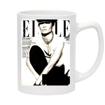 Jennifer Lopez 14oz White Statesman Mug