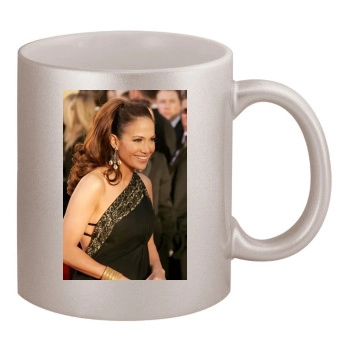 Jennifer Lopez 11oz Metallic Silver Mug