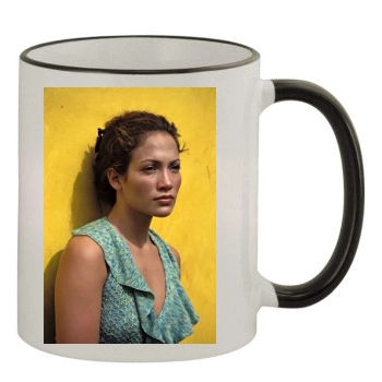 Jennifer Lopez 11oz Colored Rim & Handle Mug