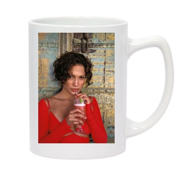 Jennifer Lopez 14oz White Statesman Mug