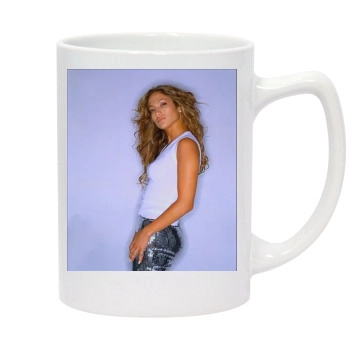 Jennifer Lopez 14oz White Statesman Mug