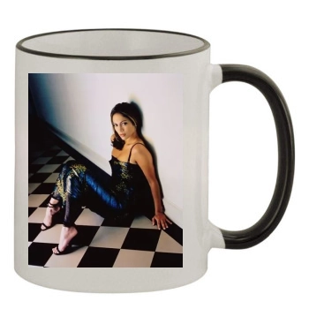 Jennifer Lopez 11oz Colored Rim & Handle Mug