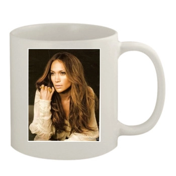 Jennifer Lopez 11oz White Mug