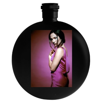 Jennifer Lopez Round Flask