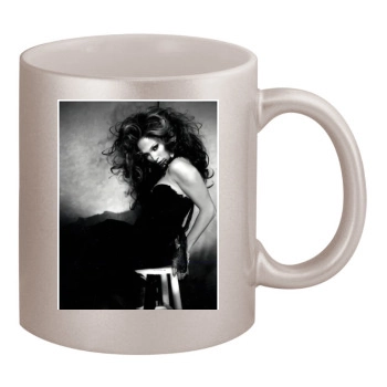 Jennifer Lopez 11oz Metallic Silver Mug